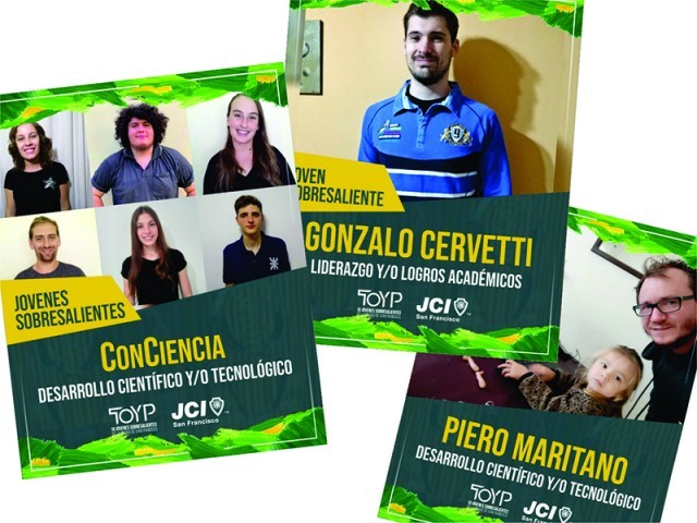 Jóvenes de UTN fueron distinguidos por su labor e impacto positivo en la comunidad