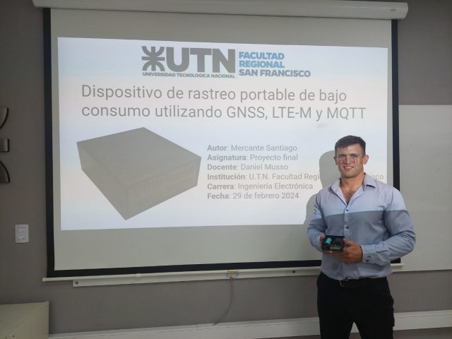 Proyecto final: “Dispositivo de rastreo portable de bajo consumo utilizando GNSS, LTE-M y MQTT”. 