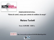 "Sistema de control y ensayo para contraste de medidores de energía"